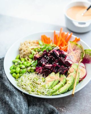 Poke vegan 