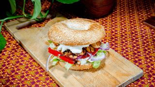 Grillowany Fasolotwór z vegan mayo