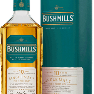 Whisky Bushmills 10-letni+szkl.700l40%