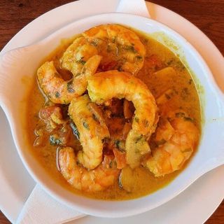 Gambas al curry