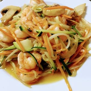 A77. Gambas Con Verduras