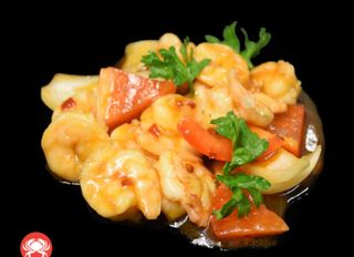 141. Gamberi al curry