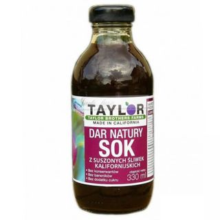 Sok z suszonych śliwek kalifornijskich 100% 330 ml Taylor Brothers Farms
