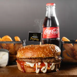 Spicy Burger Meni 4