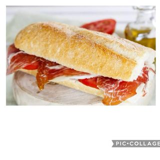 BOCADILLO DE JAMON SERRANO