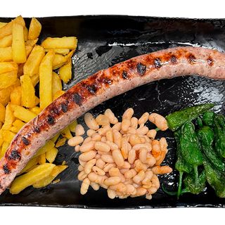 Longaniza a la brasa