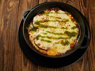 Баклажан запечений з моцарелою в печі (150g)