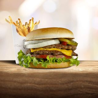 Hamburguesa Double N Cheese