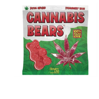 Gomas de Cannabis Bears Strawberry
