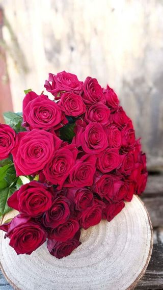 Bukiet z 30 czerwonych róż