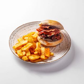 Hamburguesa Simple El Texano