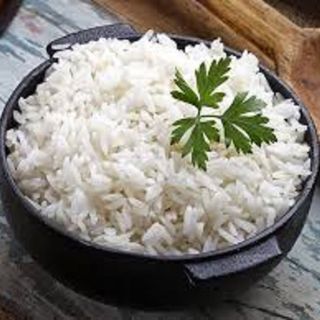 Steamed rice