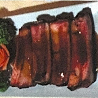 Costilla con salsa agridulce