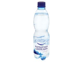 Карпатська " Джерельна " ( сильногазована ) (500ml)
