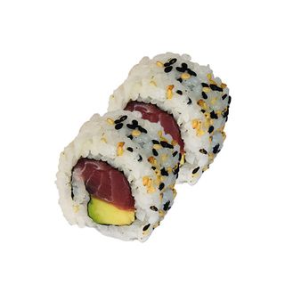Uramaki tonno e avocad