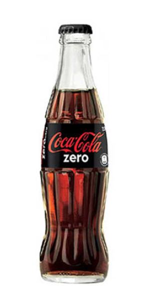 COCA COLA ZERO IN VETRO 33 cl