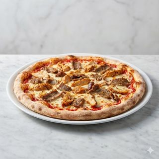Pizza Kebab Mixto (30 Cm.)