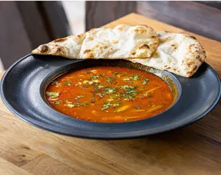 Chicken madras shorba soup
