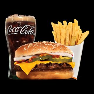 Комбо бургер телячий