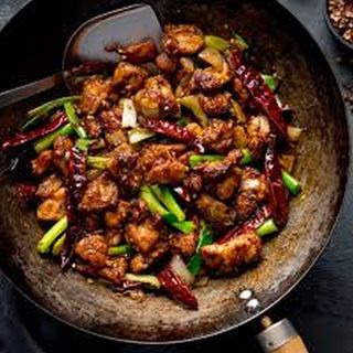 Chicken in Sichuan Sauce