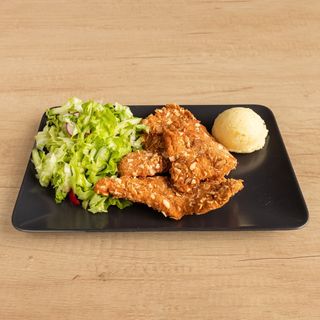 Пилешки филенца панирани с филирани ядки