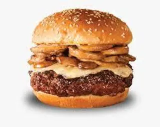 Mushroom Cheese Burger 