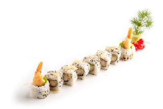 70. Uramaki ebiten roll - 8 pezzi