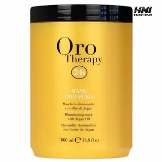 Oro - Masca Oro Puro - iluminanta cu argan, keratina si aur pentru par degradat 1000ml