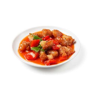 28 - Cerdo con salsa agridulce