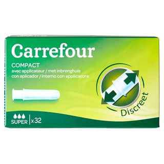 Tampones Con Aplicador Super Carrefour 32 Ud.