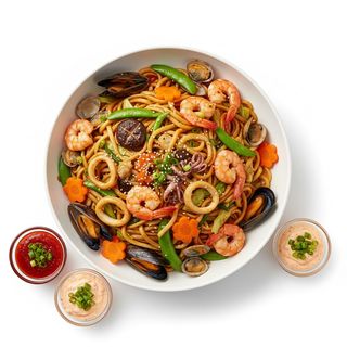 Seafood noodles