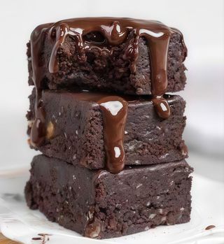 Brownie vegano