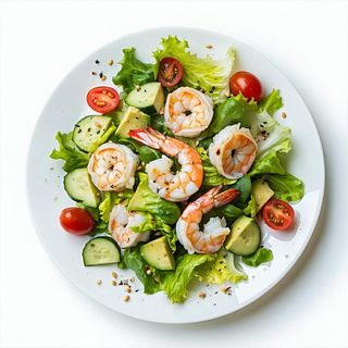 A16. Insalata con gamberi