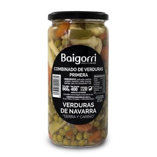 Mix Verduras Bote Baigorri 660Gr
