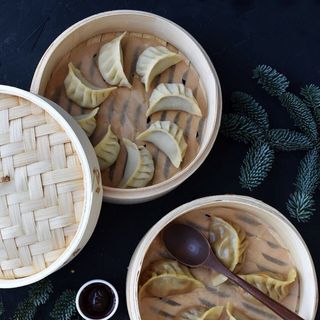 Pierożki Gyoza z krewetkami 7 szt 