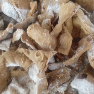 CHIACCHIERE DI CARNEVALE FRITTE VASSOIO DA 500 GR