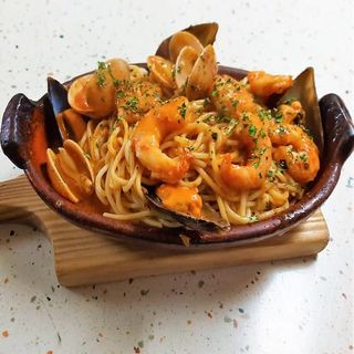 Espaguetti Con Marisco
