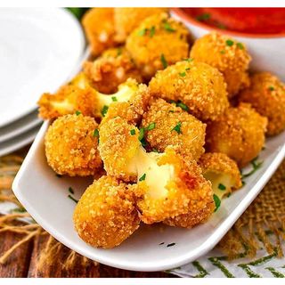 Deep-Fried Mozzarella Bites