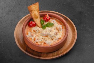 Овощная запеканка с креветками (300г)