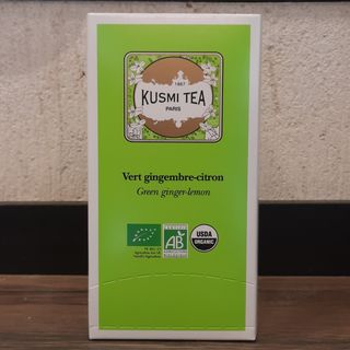 Té verde con jengibre y limón