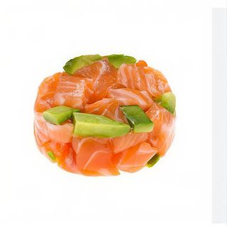 044. Tartare sake 1 pezzo