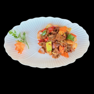 Terneras Con Salsa Curry Picante Thailandés