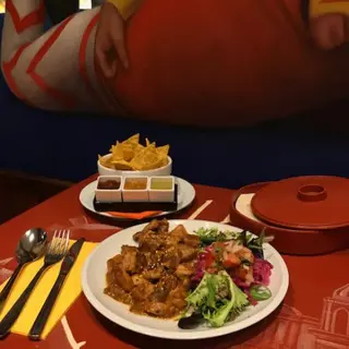 Tacos de atún rojo