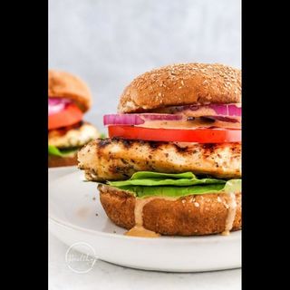 Menù grilled chicken burger