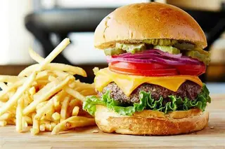 Classic beef burger