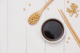 Handmade soy sauce