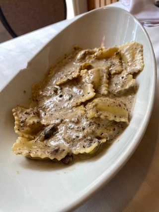 Pasta con Salsa de Trufas y Hongos