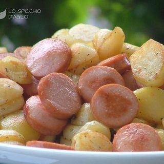 Patatine wurstel media