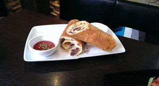 Pohovani palačinci sa mix salatom