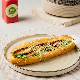 Sandwich poulet pané